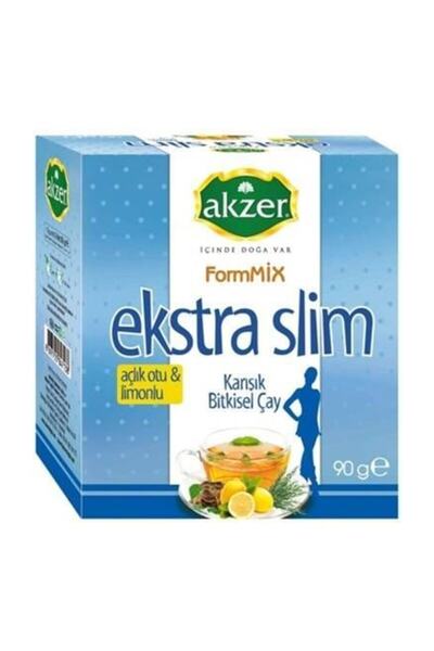 Akzer Formmix Ekstra Slim Açlık Otlu Limonlu 60 Adet