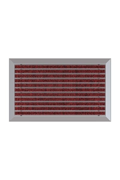 ARFEN Halı Üst Yüzeyli Alüminyum Kırmızı Paspas - 50 X 80 cm