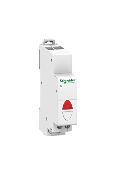 Schneider Electric Schneider A9E18320, Kırmızı Otomat(Ray) Tipi, Sinyal Lamba...