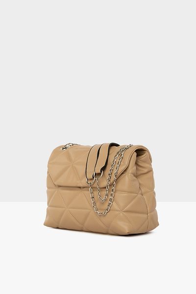 Bagmori Mink Women's Triangle Embroidered Cover Bag M000004328