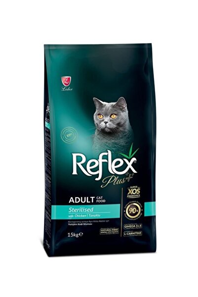 Reflex Plus Tavuklu Kısırlaştırılmış Kedi Maması 15 kg