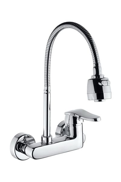 HMS Mix Wall Spiral Kitchen Sink Applique Faucet