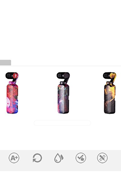 PgyTech Djı Osmo Pocket Için Sticker Set