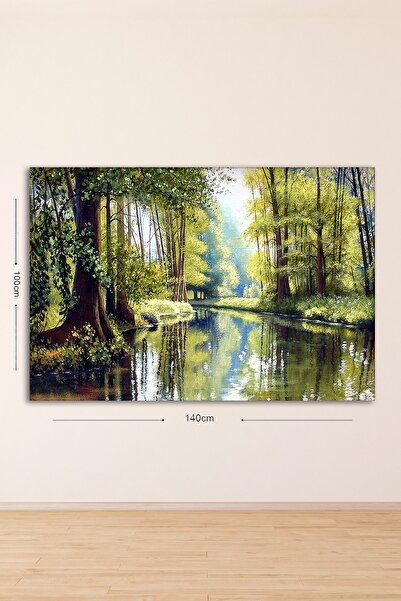 Tablo Center Dev Boyut Dekoratif Kanvas Tablo 100x140cm