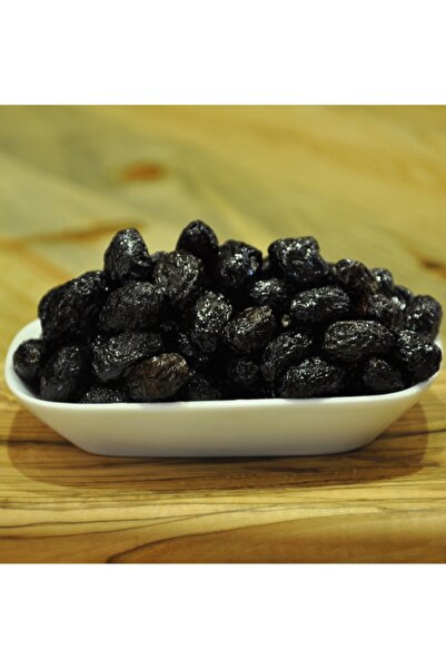 Demir Çiftliği Çok Az Tuzlu Uslu Kuru Sele Siyah Zeytin (%2-3 Tuzlu) 1 Kg