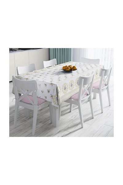 Realhomes Față de masă cu design special imprimată digitală rezistentă la pete-140x260 cm