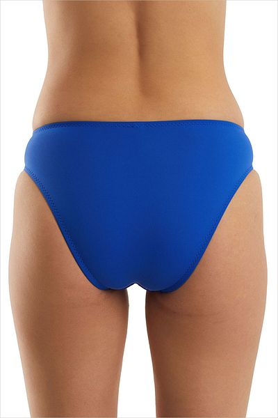 AYYILDIZ Bikini Bottom - Blue - Plain