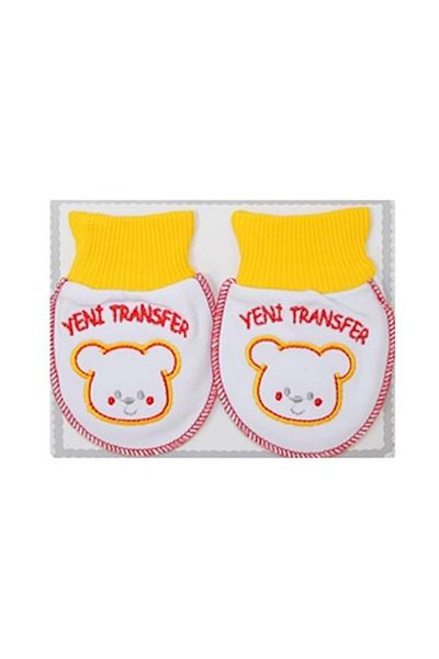 akyüz Newborn Fanatic Baby Gloves - Red