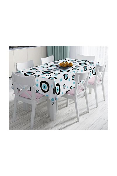 Realhomes Față de masă rezistentă la pete cu imprimare digitală cu design special-120x140 cm