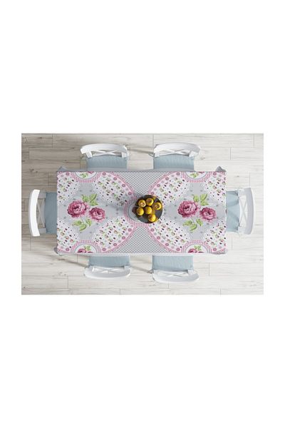 Realhomes Față de masă rezistentă la pete cu imprimare digitală cu design special-120x140 cm