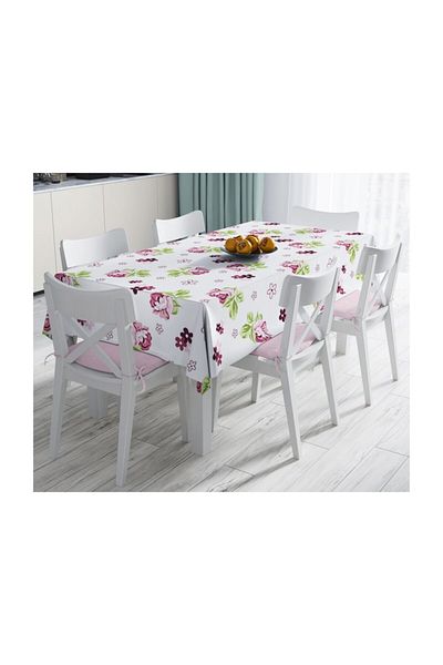 Realhomes Față de masă cu imprimare digitală cu design special, rezistentă la pete-140x220 cm