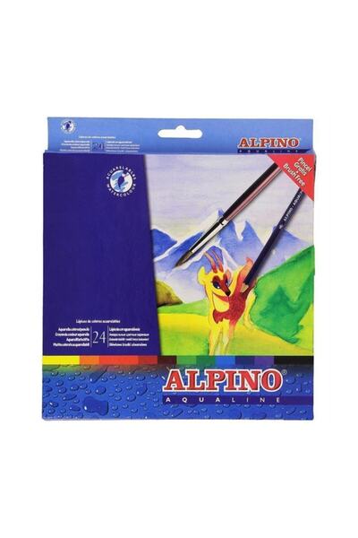 Alpıno ''aqualıne'' 24'lü Karton Kutu ( Fırçalı )