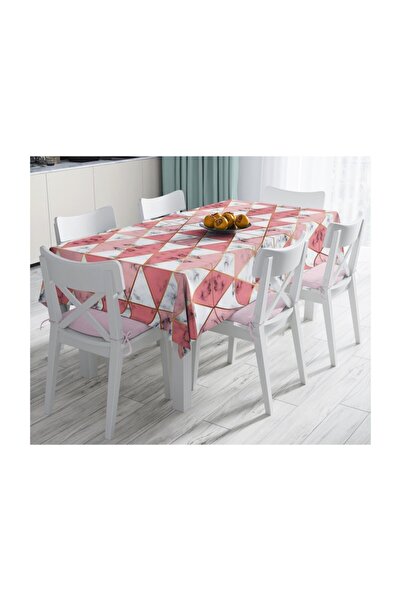 Realhomes Геометричний трикутний мармуровий візерунок, не залишає плям, скате...