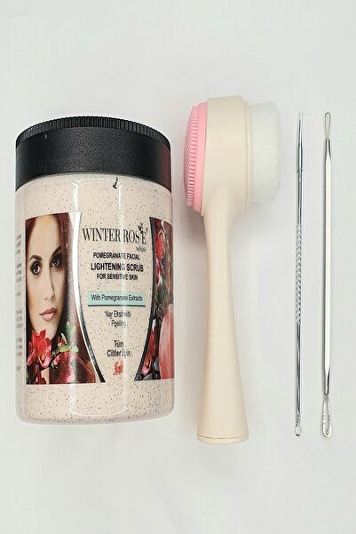 Ocean 3-Piece Extract Peeling Facial Care Set - Pomegranate