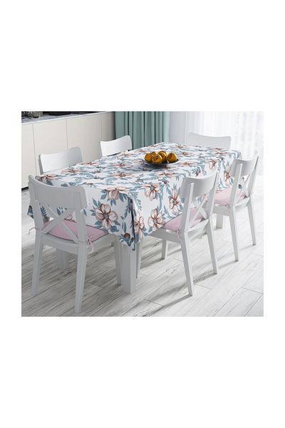 Realhomes Față de masă cu imprimare digitală cu design special, rezistentă la pete-140x260 cm
