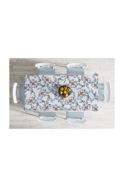 Realhomes Față de masă cu imprimare digitală cu design special, rezistentă la pete-140x260 cm