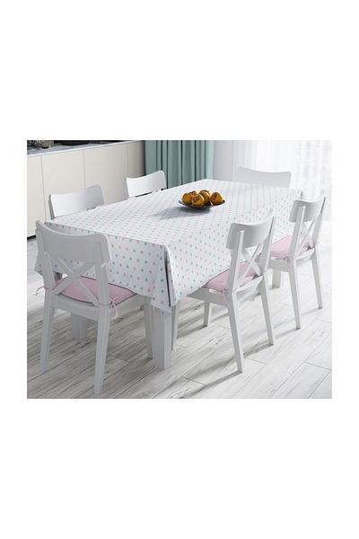 Realhomes Față de masă rezistentă la pete cu imprimare digitală cu design special - 140 X 180 cm