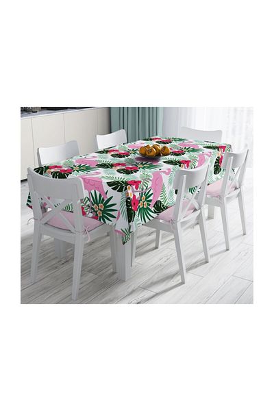 Realhomes Față de masă rezistentă la pete cu imprimare digitală cu design special-120x140 cm