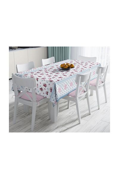 Realhomes Față de masă cu design special imprimată digitală rezistentă la pete-120x140 cm