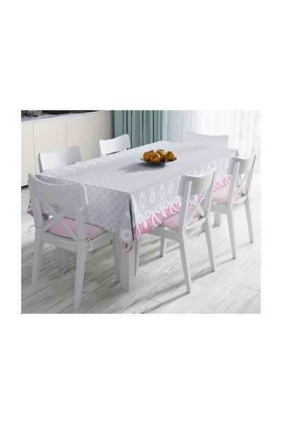 Realhomes Special Design Digital Printed Stain Resistant Tablecloth - 140 x 180 cm