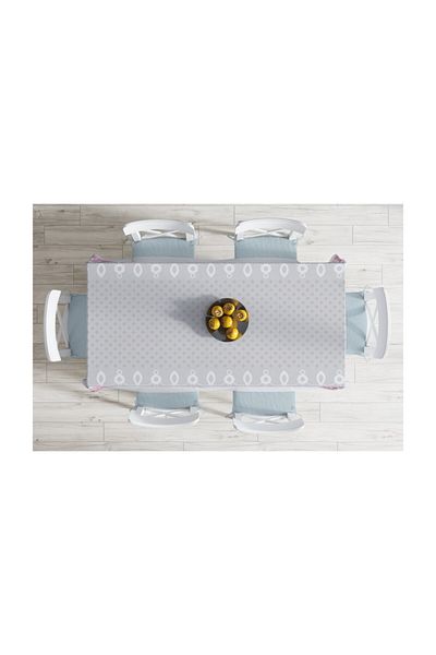 Realhomes Special Design Digital Printed Stain Resistant Tablecloth - 140 x 180 cm