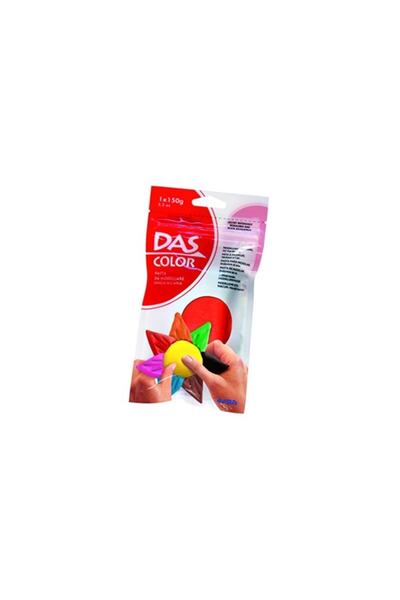 Das Seramik Kil Hamuru Poşet 150 gr Kırmızı