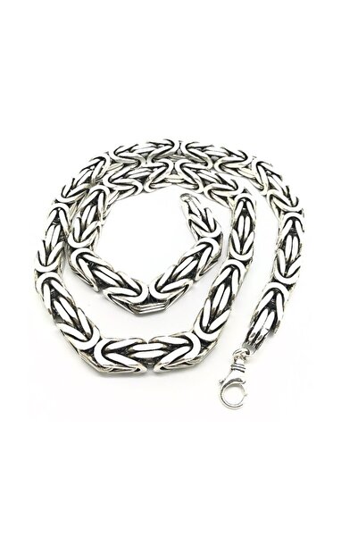 Erer Gümüş Gümüş Kalın Kral Zinciri