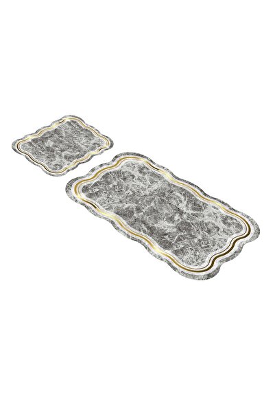 Alanur Home Alanur Gül Лазерне різання 2-комплектний набір для ванної кімнати St210202gl