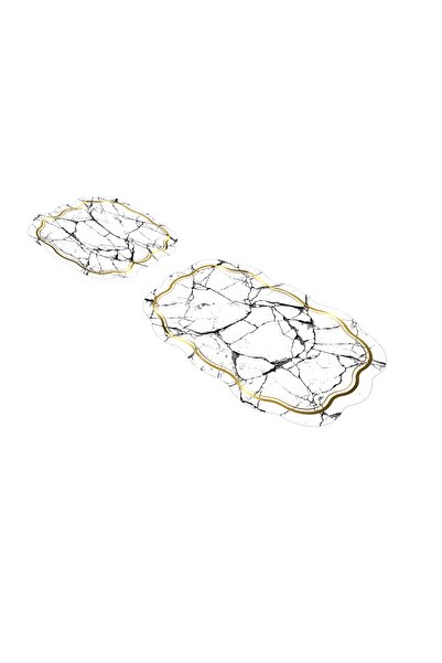 Alanur Home Alanur Fulya Лазерне різання 2-компонентний набір для ванної кімнати St210192gr