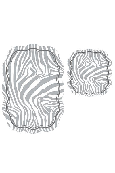 Alanur Home Σετ μπάνιου Alanur Lale Laser Cut 2 τεμαχίων St 210198 γρ