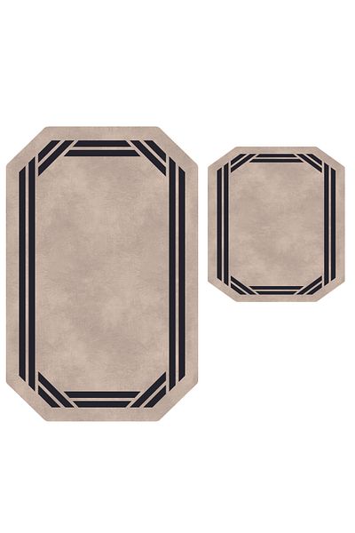 Alanur Home Gelincik Laser Cut Σετ Μπάνιου 2 τεμαχίων St 210208 γρ