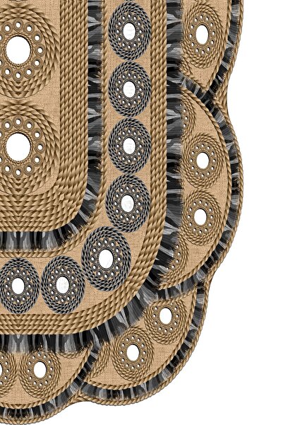 Alanur Home Alanur Manolya Лазерне різання 2-комплектний набір для ванної кімнати St210176ka