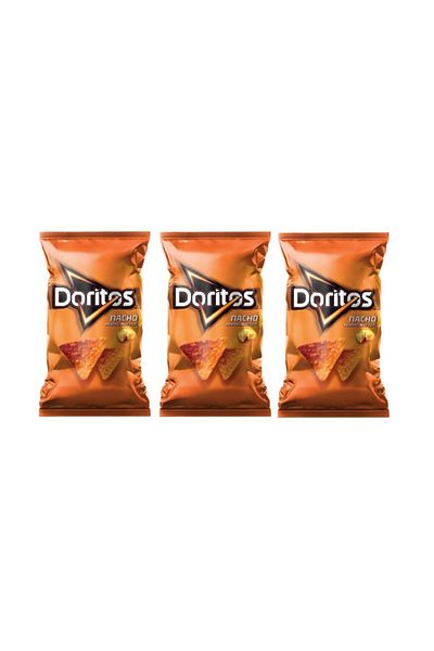 DORİTOS Nacho Cheese Chips Cookie 3 Pieces X 113 Grams