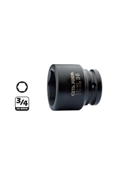 CETA FORM Form 3/4” 6 Corner Air Socket Wrench 60Mm-Ceta C72-H60