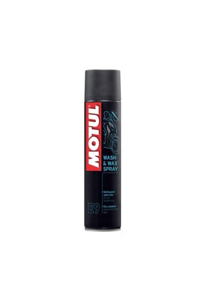 Motul E9 Wash And Wax Spray 400 ml Kuru Temizleme Spreyi