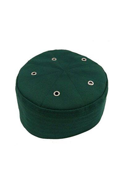 Zirve Hediyelik Перфорирана капачка от плат за форми - зелена