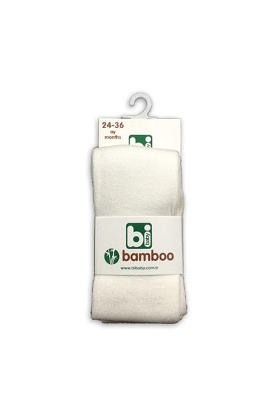 Bibaby Bamboo Pantyhose - White