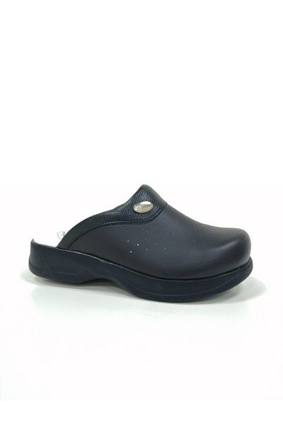 Hipokrat Full Orthopedic Medical Sabo Navy Blue Women's Slippers