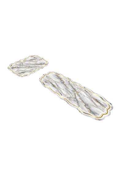 Alanur Home Alanur Çiğdem Laser Cut 2 Piece Bathroom Set St210191gl