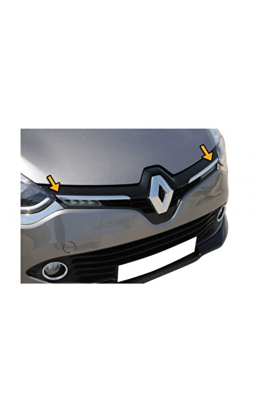 Başkent Oto Dizayn Renault Clio 4 Hb Krom Ön Panjur 2 Parça 2013 Üzeri