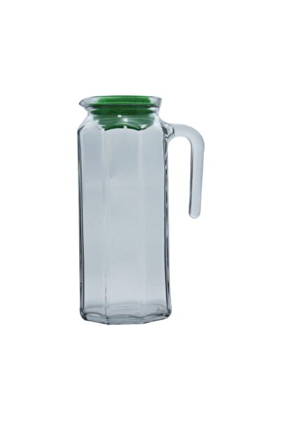 Paşabahçe Köşem Kapaklı Sürahi Yeşil