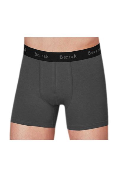 Berrak Ανδρικό καπνιστό 3 πακέτο Lycra Modal Flexible Boxer ELF568BER4476CCM3