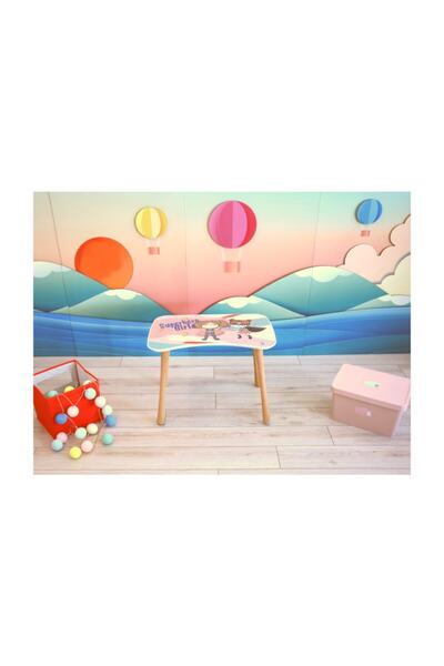 Popcorn Kids Power Gırl Aktivite Masası (2-5 YAŞ)