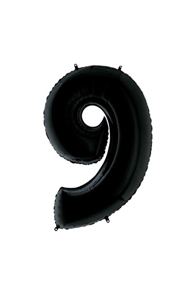 Parti Furyası بالون أسود اللون لعمر 9 سنوات