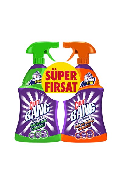 Cillit Bang Cilit Bang Yağ, Kir Ve Kireç Sökücü 2'li Paket