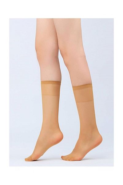 Müjde Thin Socket 20 Denim Socks Mink 10 Τεμάχια