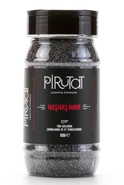 pirutat Flip Top Kapak Haşhaş Mavi 150 g