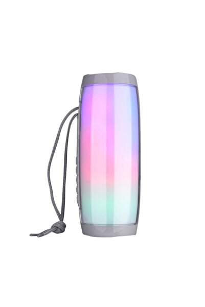 TG Taşınabilir Bluetooth Renkli Led Işıklı Çift Hoparlör  Extra Bass Sd Kart ...