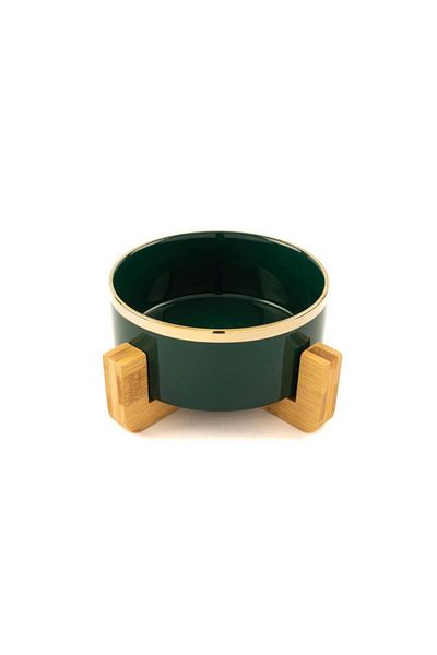 Mikasa Moor Porcelain Bowl with Green Stand 15x9cm