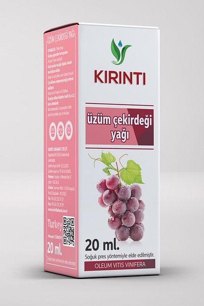 KIRINTI 2000 20 ml 2 Pieces Grape Seed Oil